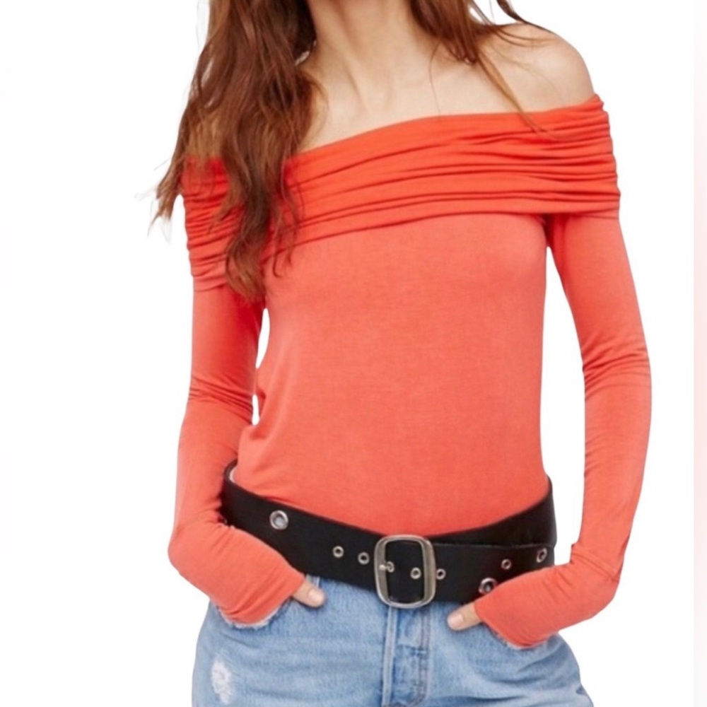 Free People Cassiopeia Off Shoulder top